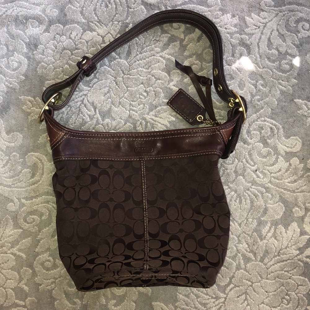 Authentic Coach bucket bag